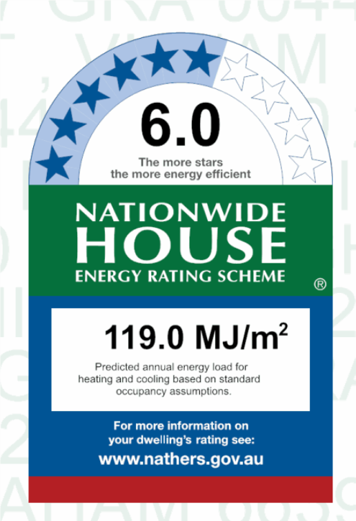 NatHERS Certificate | Nationwide House Energy Rating Scheme (NatHERS)