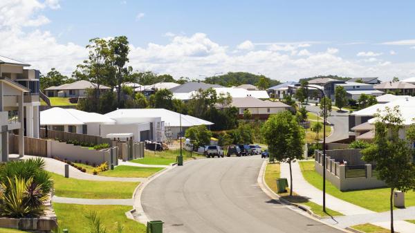 Suburban Australian street during the day